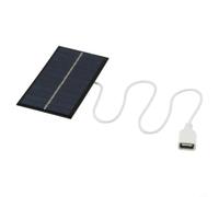 2W Monocrystalline Solar Panel 6V USB Charger | Monocrystalline silicon, high conversion rate, efficient power output, reliable charging, long-lasting performance