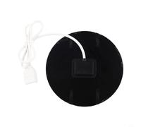 2W Pannello Solare 5V USB Caricatore Ad Alta Efficienza per Mobile per Banche di Potere Escursionismo Viaggio 110mm Rotondo