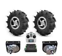 2WD 10 Pollici Ruota 24V 500W 700W Pneumatico agricolo Spazzola Kit Motore per Moto da Giardino (ESC Kit Grande Piastra di Montaggio Staffa (ESC Big Kit A, 24V350W Max Speed 6kph)
