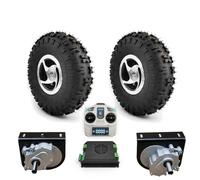 2WD 10 Pollici Ruota 24V 500W 700W Pneumatico agricolo Spazzola Kit Motore per Moto da Giardino (ESC Kit Grande Piastra di Montaggio Staffa (ESC Big Kit O, 24V350W Max Speed 4kph)