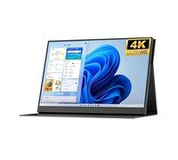 2WFYJNITP Home Gaming Schermo esterno IPS HD 4K da 16 pollici, luminosità SRGB al 100%, secondo schermo portatile, di 400 nit Secondo schermo