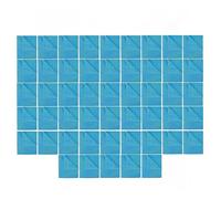 2WORK 104420BLUE - Panno economico, 420 x 350 mm, confezione da 50 pezzi, colore: Blu