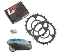 2X Ø 230 Mm Spikes Mähroboter Rasenmäher Per Husqvarna 420 430X 440 450X