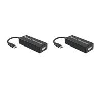 2X 1/2 Convertitore per Laptop Adattatore per 2 A Ricarica PRO da Tipo C p9600