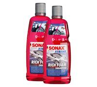 2x 1 L Sonax XTREME RichFoam Schaum Shampoo Autoshampoo Pulizia
