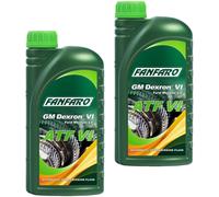 2x 1 Litro FANFARO Atf VI Fluido per Cambio Automatico Olio Ingranaggi Jaso 1A