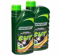 2x 1 Litro FANFARO Cvt Atf Olio per Ingranaggi Automatico Cambio
