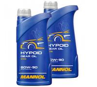 2x 1 Litro Mannol Cambio Olio Api Gl 4 Gl 5 Ls 80W-90 per Cectek Kymco