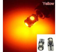 2X 10 LED ARANCIO 6000K INDICATORE SEGNALE FRECCE LAMPADINA LATERALE T10 W5W