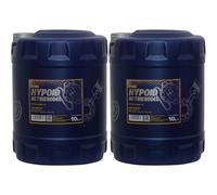 2X 10 Litri MANNOL Olio Del Cambio Hypoid 80W-90 API GL 4 5 LS Olio Universale