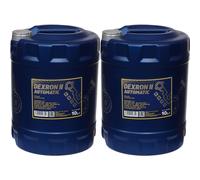 2X 10 Litri Originale MANNOL Olio Del Cambio Automatico Dexron II