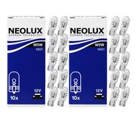 2X 10 Pezzi NEOLUX W5W 5W 12V Attacco W21X95D Illuminazione Interna