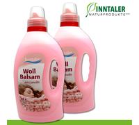 2X 1000 Ml Woll Balsamo Con Lanolina Detersivo Seta Inntaler Prodotti Naturali