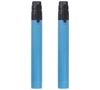 2X 1000L Filtro Acqua Depuratore Portatile,Purificatore d'Acqua Portatile, Personal Filtro dell'Acqua Personali, Depuratore Acqua Esterno per Campeggio, Trekking, Outdoor (Blu*2)