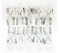 2X 10X 50X 12V Soffitte 30 36 39 42Mm T10 W5W Lampadina Illuminazione Targa