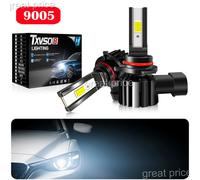 2x 110W 50000LM 9005 HB3 Integrato Kit LED Faro Bulbo Auto Lampada 6500K Bianco