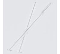 (2x) 1150mm, basso profilo, Cerniere a nastro flessibili, Trasparenti, Cerniere a nastro in acrilico