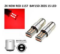 2x 1157 BAY15D Luce Stop LED 2835 15W Canbus Frecce Indicatori