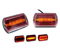 2x 12/24V Break Posizione Posteriore Luce LED Stop Calibro per Rimorchio Truck