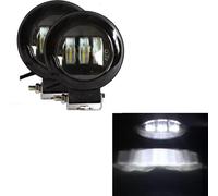 2x 12-24V LED Faro Lavoro Lampada a Cavallo Su Bull BAR, Grill per Scania Iveco