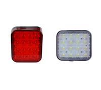 2x 12-24V LED Rosso Posteriore Fendinebbia + Bianco Reverse Luce Camion