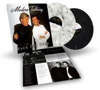 2x 12 " LP Vinile Modern Talking Back For Good White Black Marmorizzato 180g -