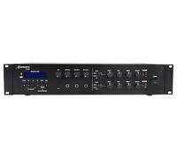 2x 120W Doppio Zone 100V Mixer Amplificatore - V-122