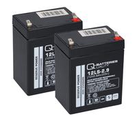 2X 12V 2,9Ah Batteria Gel Per Samitec Sistemi Di Sollevamento Per Fai Da Te QB