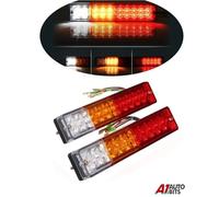 2x 12v 20 LED Bus Camion Rimorchio Furgone Stop Posteriore Frecce Reverse Lamp