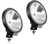 2X 12V / 24V Fari Nebbiosi Rotondi Da 9" Per Camion Barriera Tetto