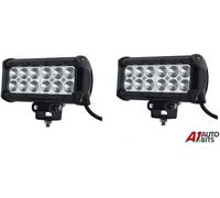 2x 12v 24v LED Lavoro Lampada Faro 36w Per Fuoristrada Camion SUV Auto Atv Barca