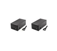 2X 12V 2A Gruppo di Continuità UPS 12000MAh Batteria di Backup per Alimentazione di Emergenza Router CCTV E WiFi