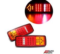 2x 12v 33 LED Stop Posteriore Frecce Reverse Lampada Rimorchio Camion Bus Van