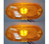 2x 12V LED laterale arancione luci di indicatore per Sprinter, Crafter 2006-2015 OEM sostituire