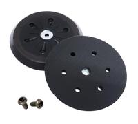 2x 150mm Gancio Loop Supporto Pad 6 fori Compatibile con DeWalt D26410 Compatibile con Metabo SX E 425 XL SX E 450 Duo SXE 450 TurboTec Levigatrice