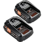 2X 18V Li-ion Compatibile con Bosch Casa e Giardino | batteria da 3,0 Ah per Gloria Compatibile con Bosch 18V PBA, PSB, PSR (Non compatibile: AHS-50-20 LI)