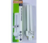 2X 18W OSRAM Dimmabile G24q-2, 4 Pin 4000K Lampadina CFL PLC A Basso Consumo [EEK: B]