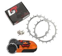 2x Ø190 Di MM Borchie Tosaerba Rasaerba per Husqvarna 310 315 320 330 340