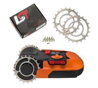 2x Ø190 MM Borchie Tosaerba Rasaerba per Husqvarna 310 315 320 330 340