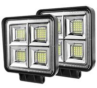 2X 192watt LED LUCE FARO 12V 24V LAMPADA DA LAVORO FARETTO AUTO BARCA CAMION SUV