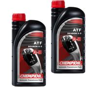 2x 1L CHEMPIOIL Fluido Ch Atf D-Ii Allison C4 Caterpillar TO-2 GM