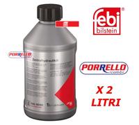 2X 1LT OLIO LIQUIDO IDROGUIDA SERVOSTERZO VERDE FEBI 06161 - AUDI BMW MINI (2L)
