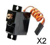 2x 1pc Sterzo in Metallo per WPL B-16 B-24 C-14K C-24 C-24K C34 MN RC Modelli