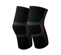 Ｚｉａｌｏｆｉ 2x 2 Pezzi Ginocchiere Protezione per Ginocchio Flessibile Che Assorbe Il Sudore Supporto per Ginocchio Tutore Manica di Compressione per Calcio Danza