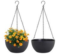 2X(2 Pezzi Vasi da Fiori Sospesi per Piante da Interno Ed Esterno co1250