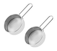 2X(2 Setaccio Piccolo Portatile per di In Polvere e Spezie N9Z8)