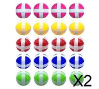 2x 20 Palline Da Golf Adesive, Accessori per Giochi di Stoffa, Giochi Da Tavolo,