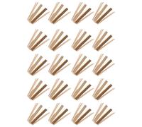 2X(20 Pezzi Shims Brass Adapter Spacer Shims per Aste da Shim Ad3928