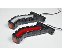 2x 24V LED Neon Indicatore Laterale Posizione Luci Fari Camion Rimorchio Caravan