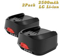 2X 2500mAh 18V Al litio Batteria per Bosch PST PSM PSR PSB 18LI LI-2H 2607335040